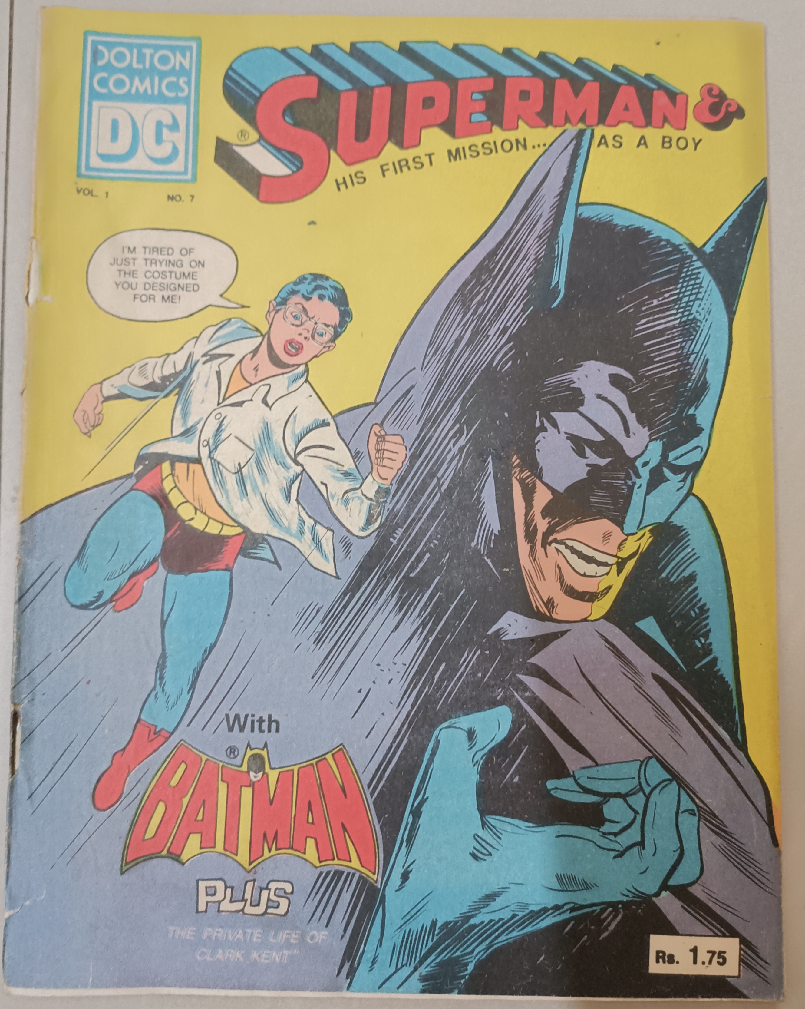 Superman & Batman Comic Book
