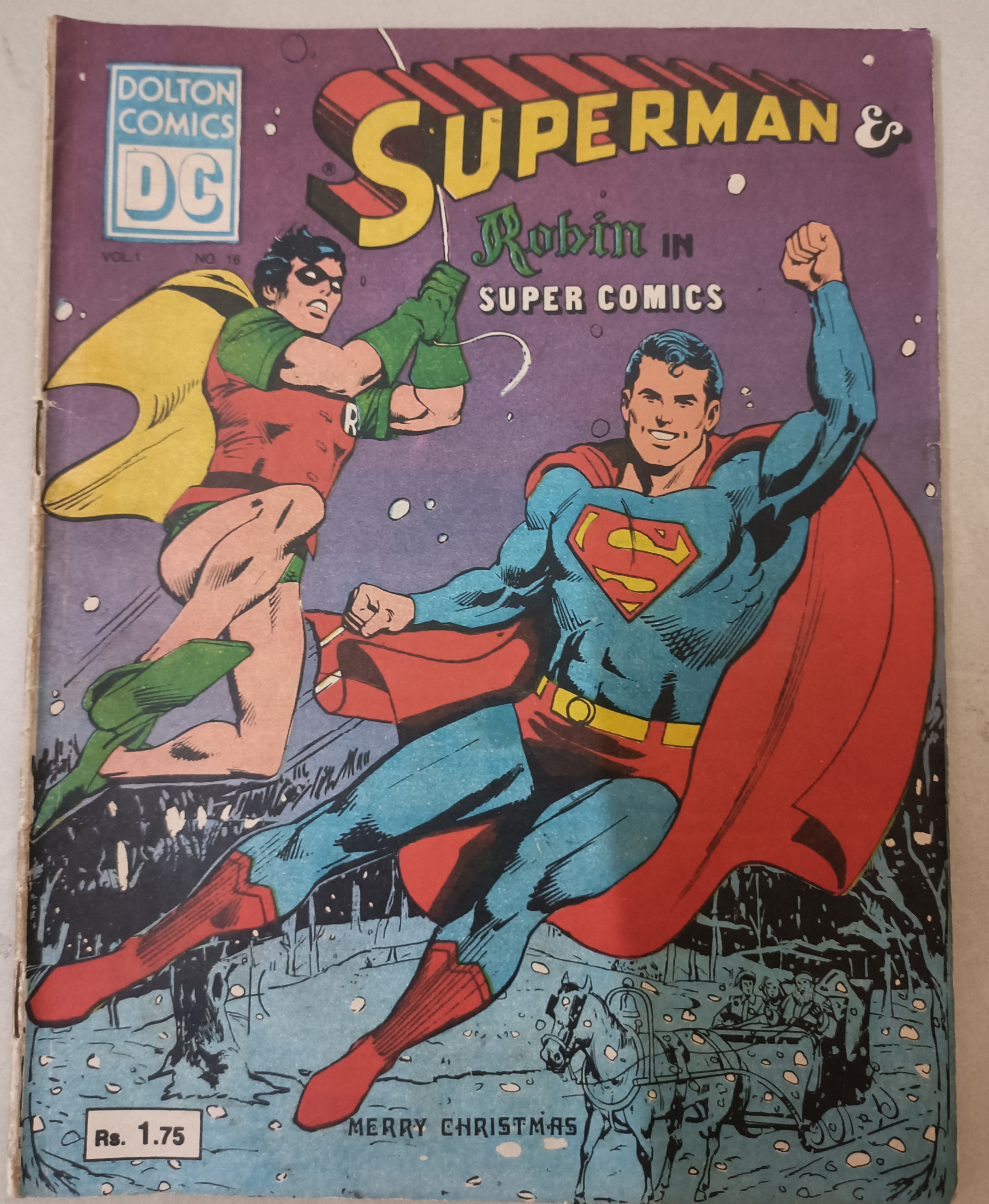 Superman & Robin Comic Book