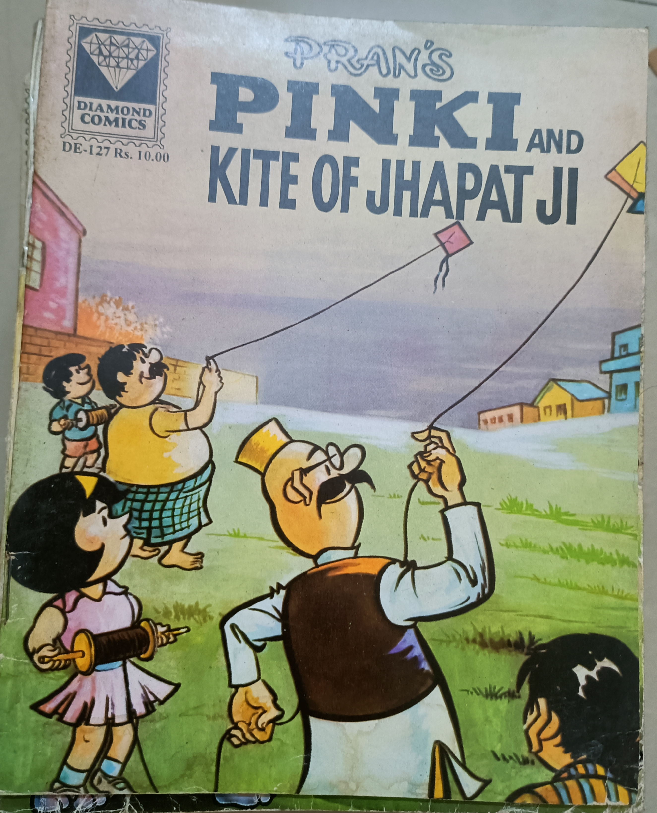 Pinki and Kite of Jhapaat Ji