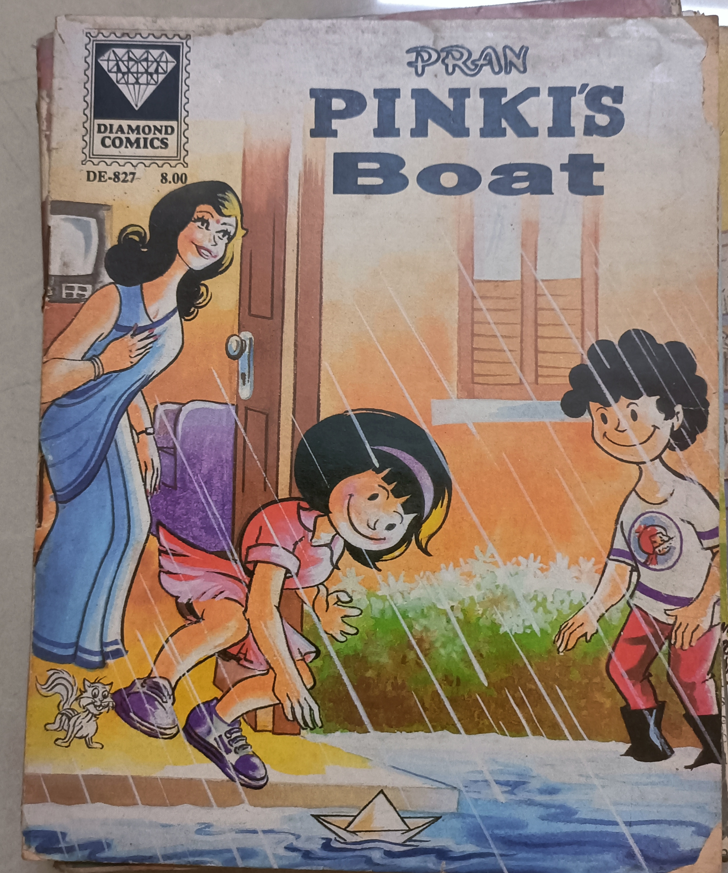 Pinki's Boat Comic Book