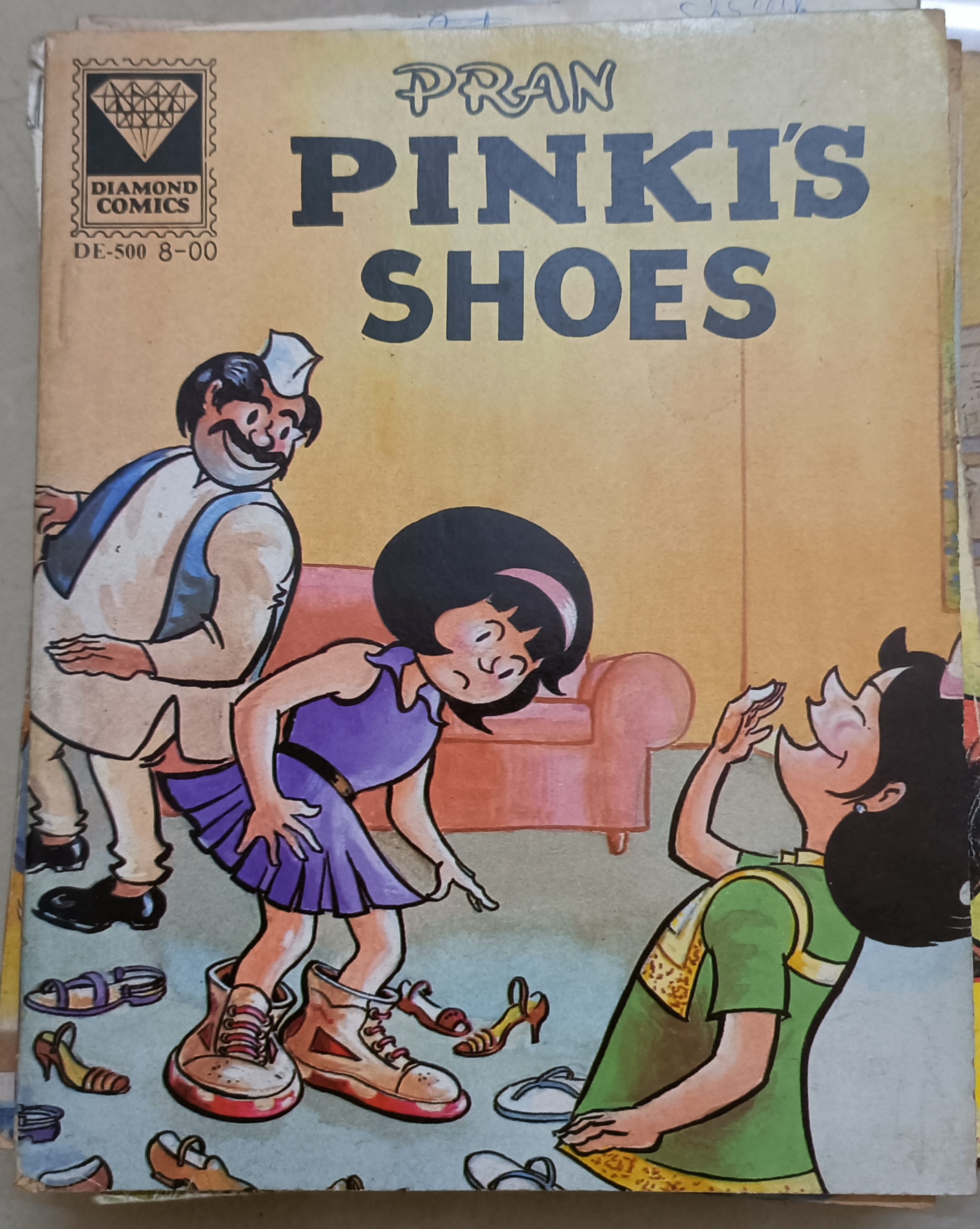 Pinki's Shoes Comic