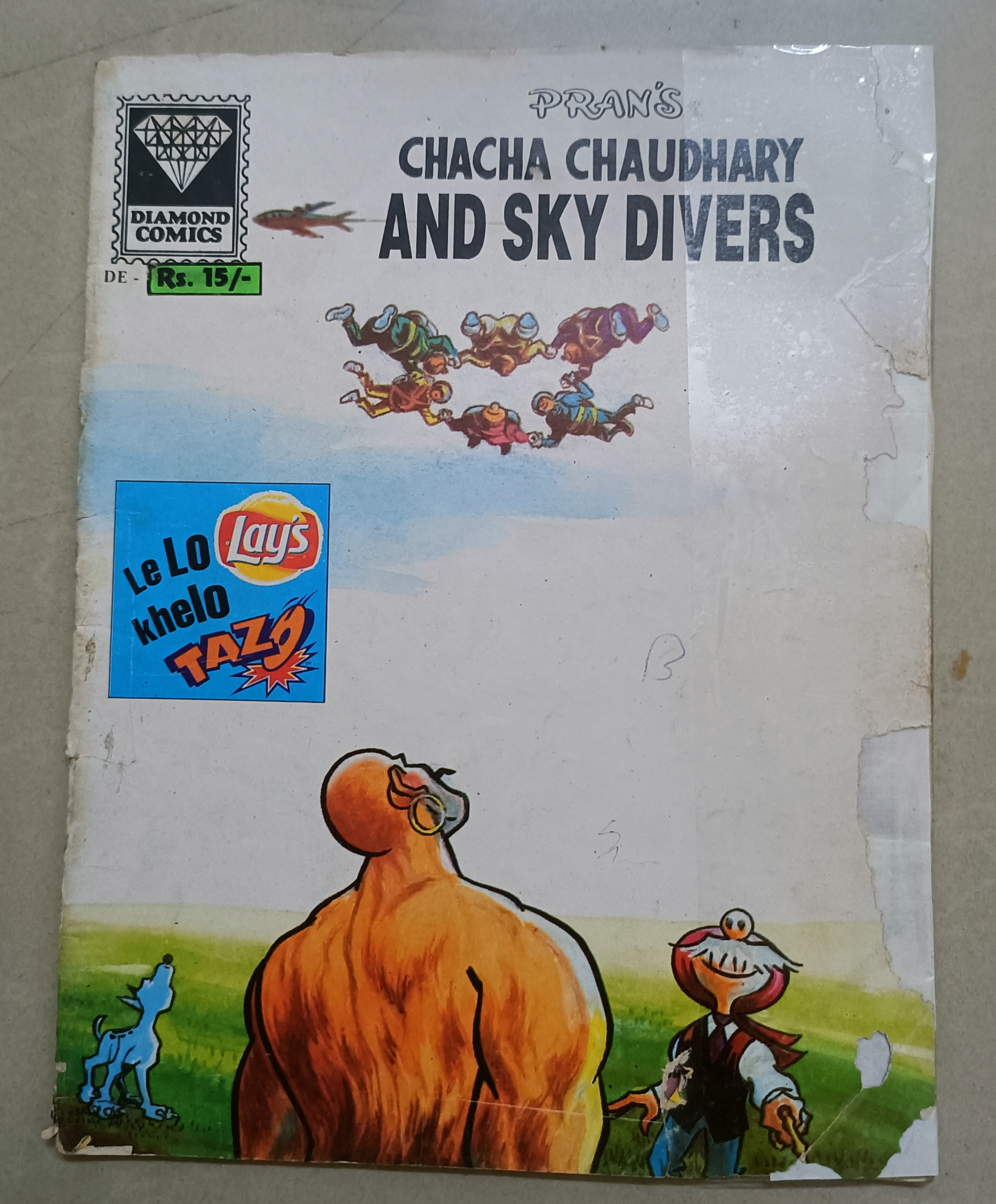 Chacha Chaudhary and Sky Divers