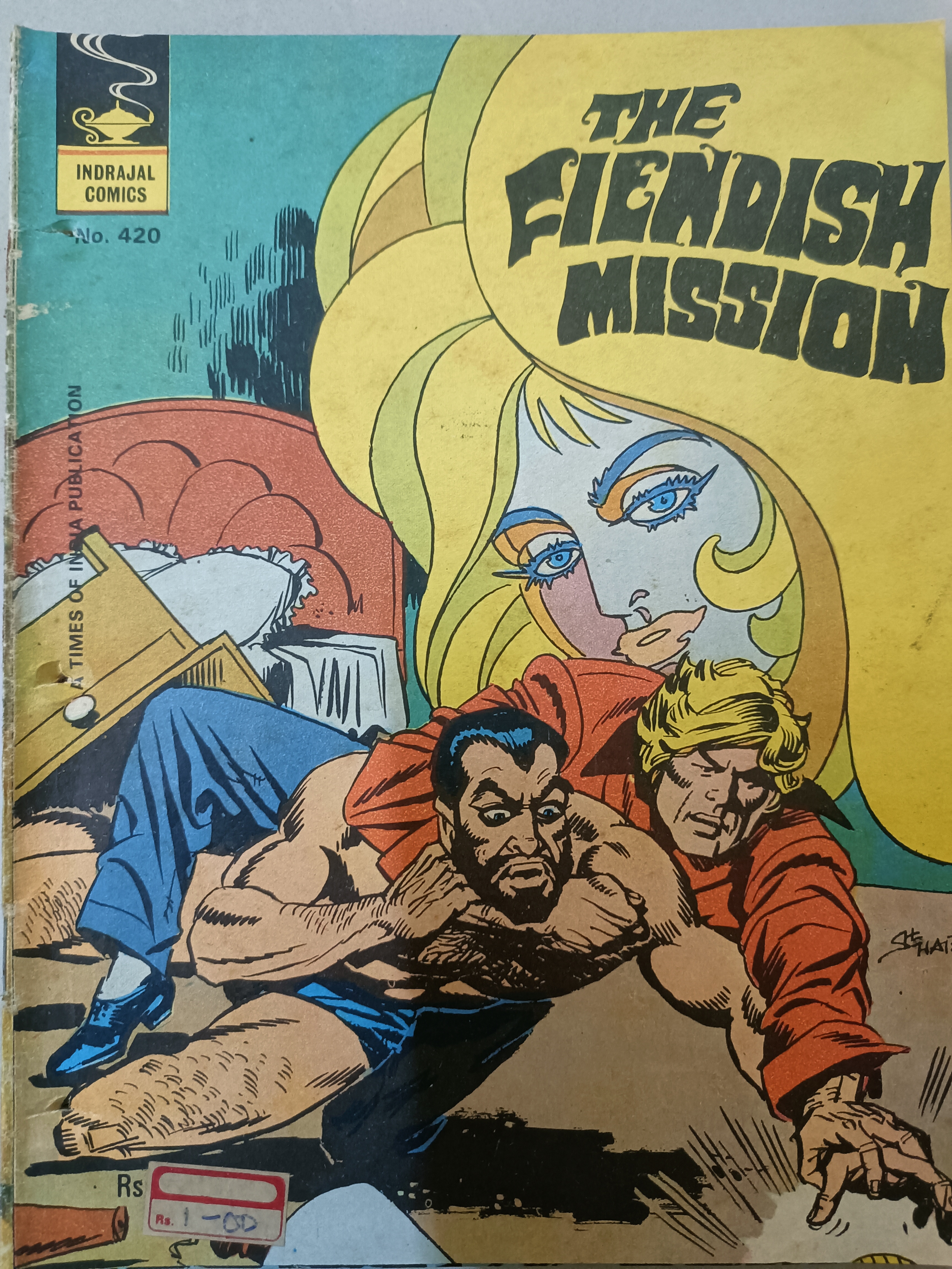 The Fiendish Mission Comic