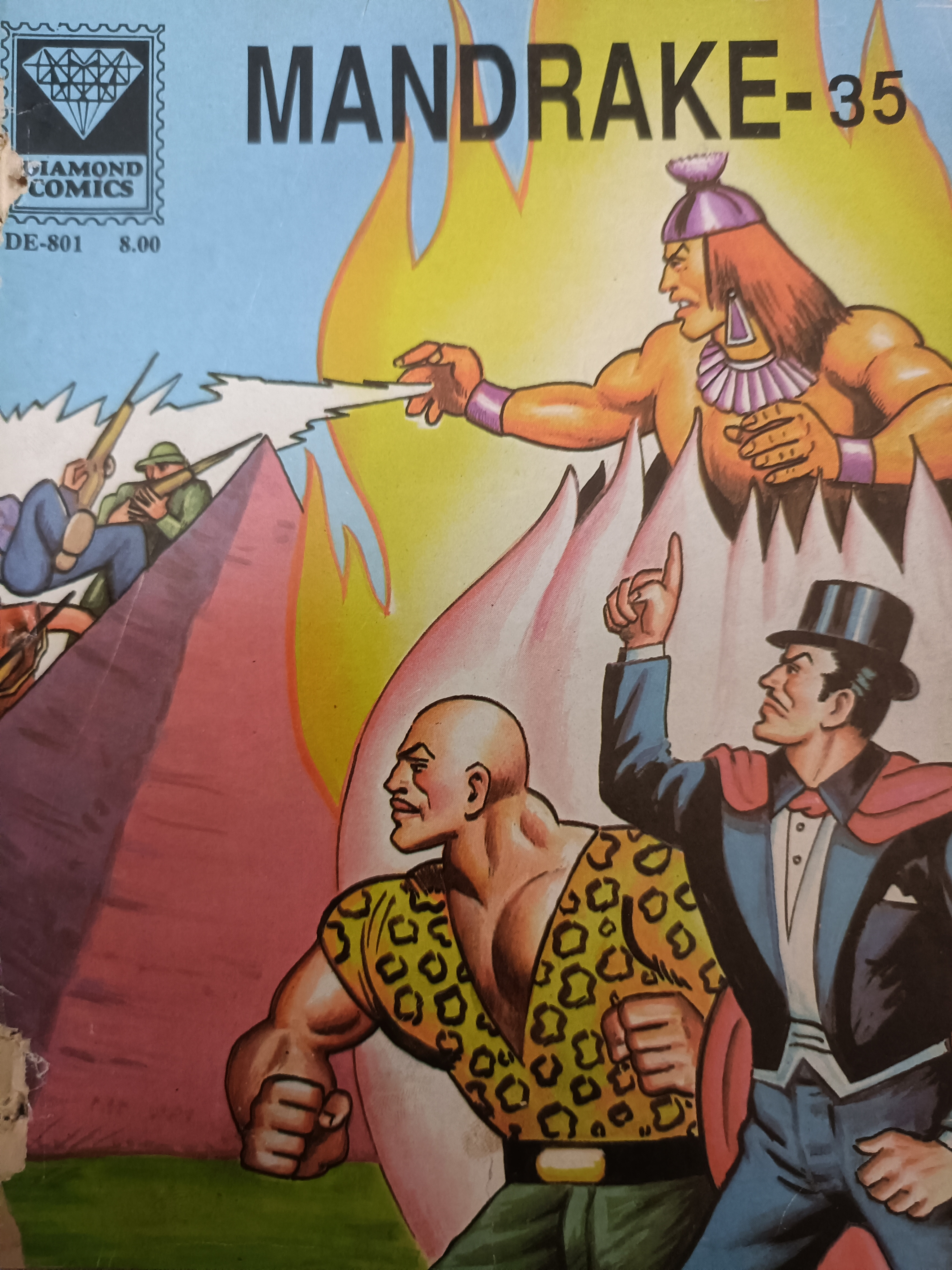 Mandrake Comic Issue-35
