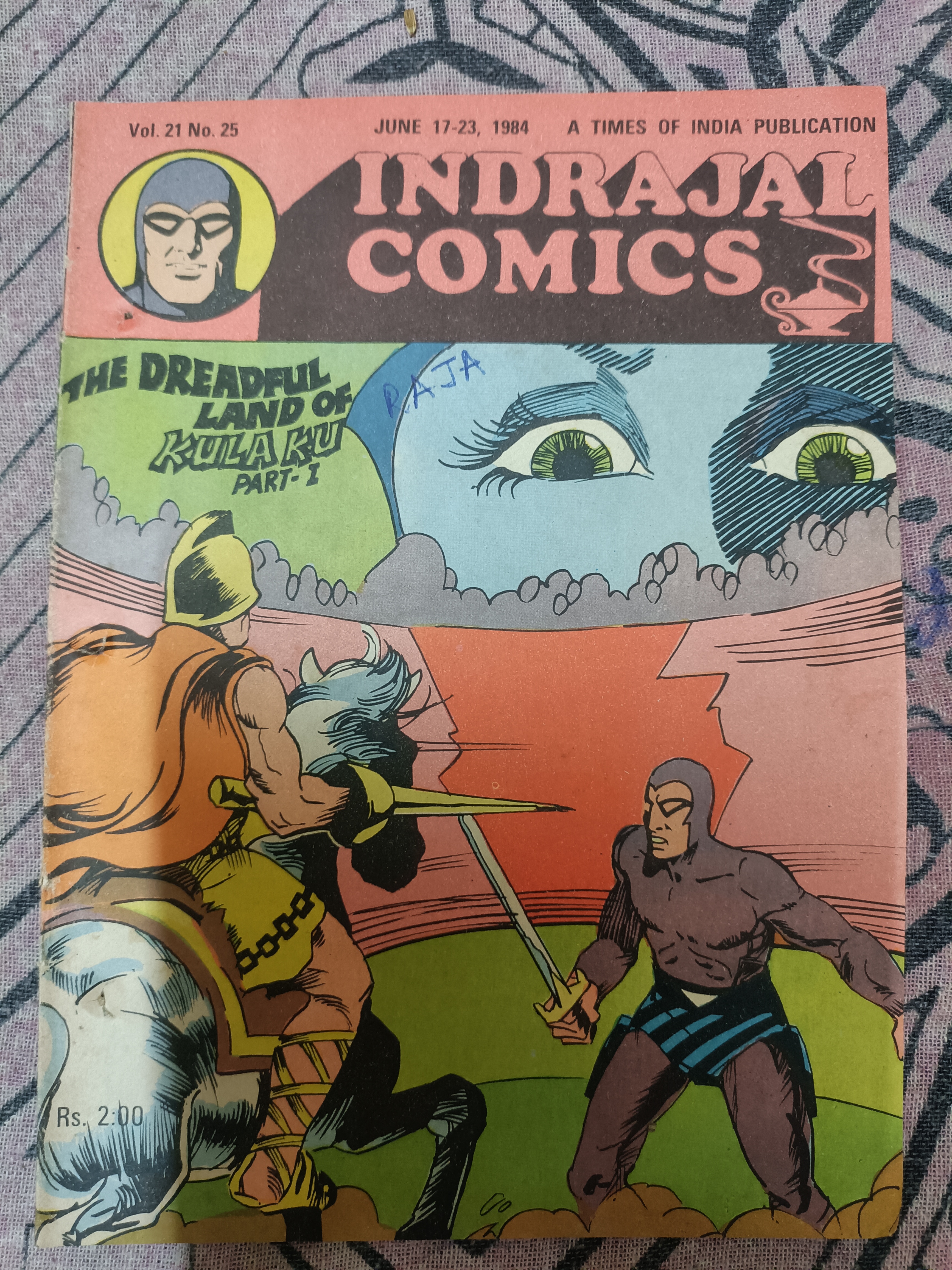 Indrajal Comics Vol. 21 No. 25