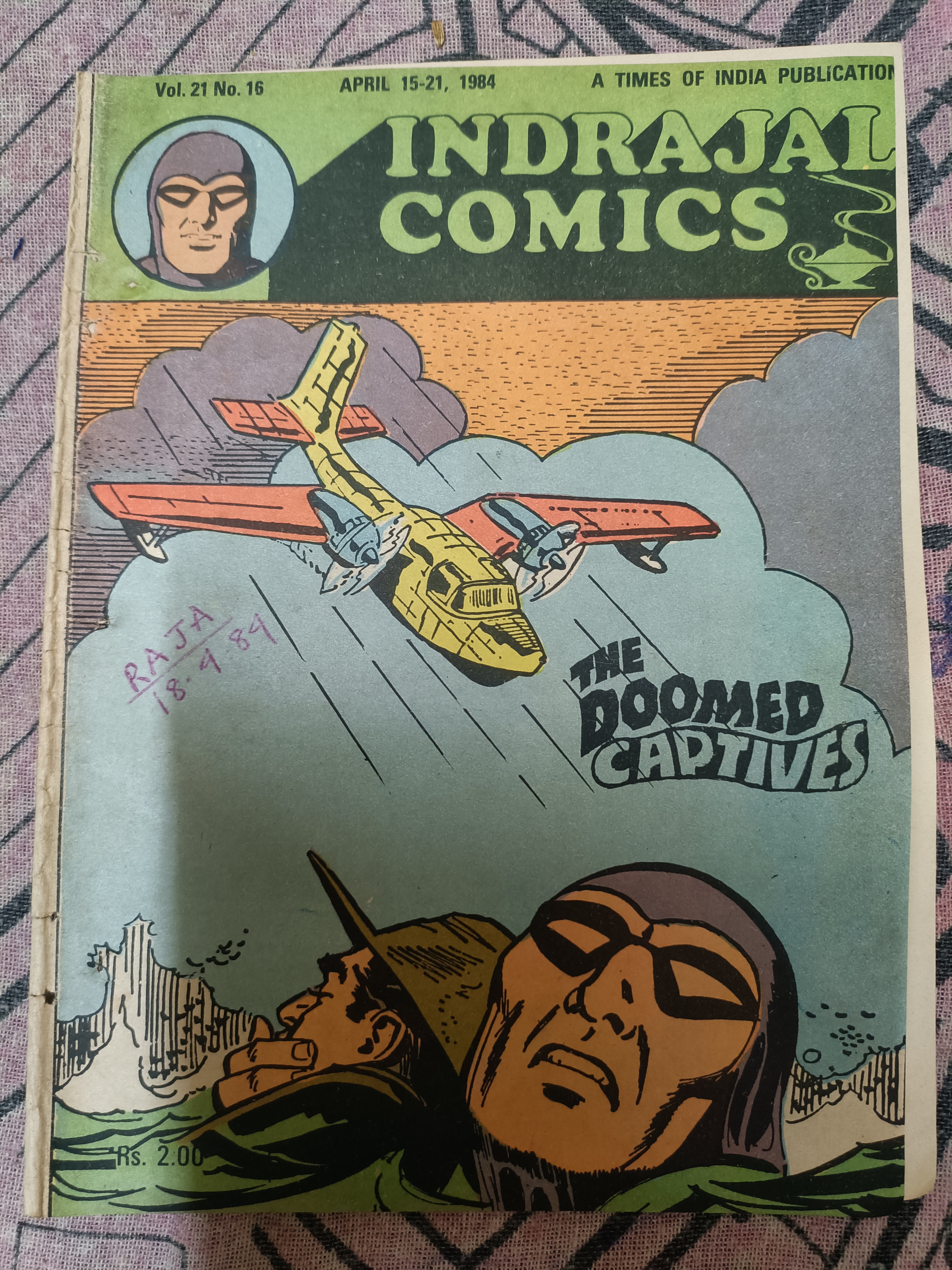Indrajal Comics: The Doomed Captives