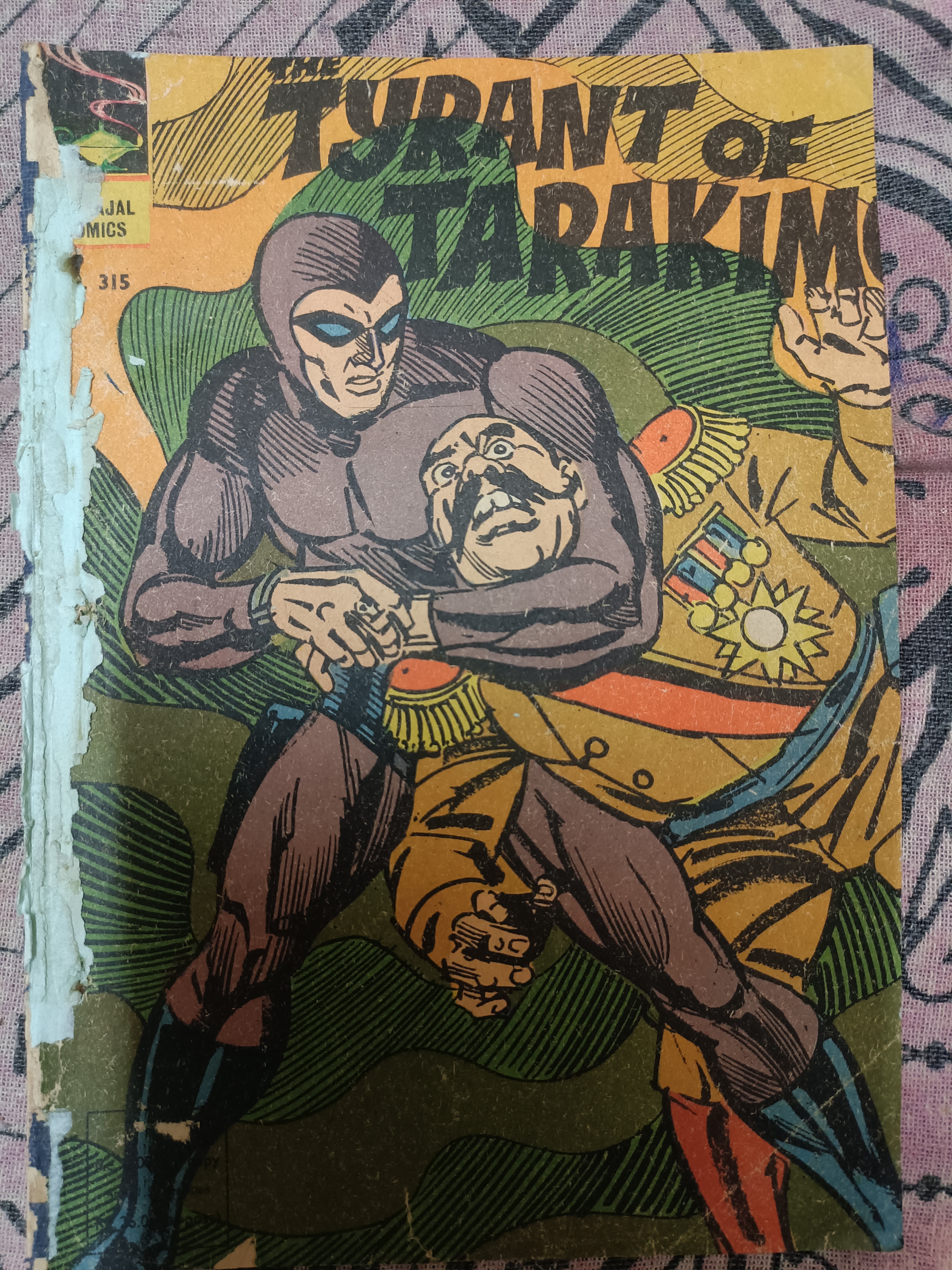 The Tyrant of Tarakim Comic Book