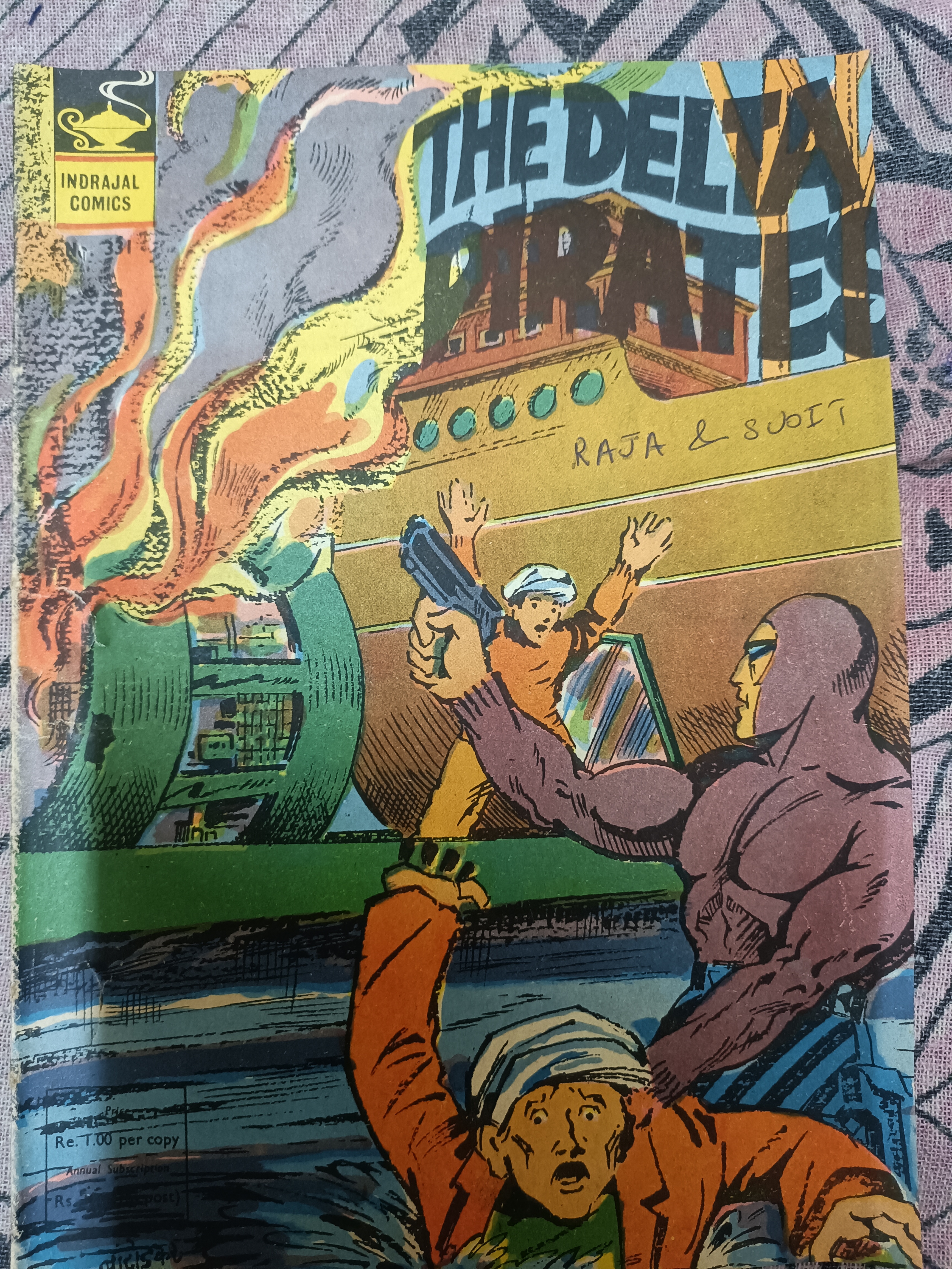 The Delta Pirates Comic Book