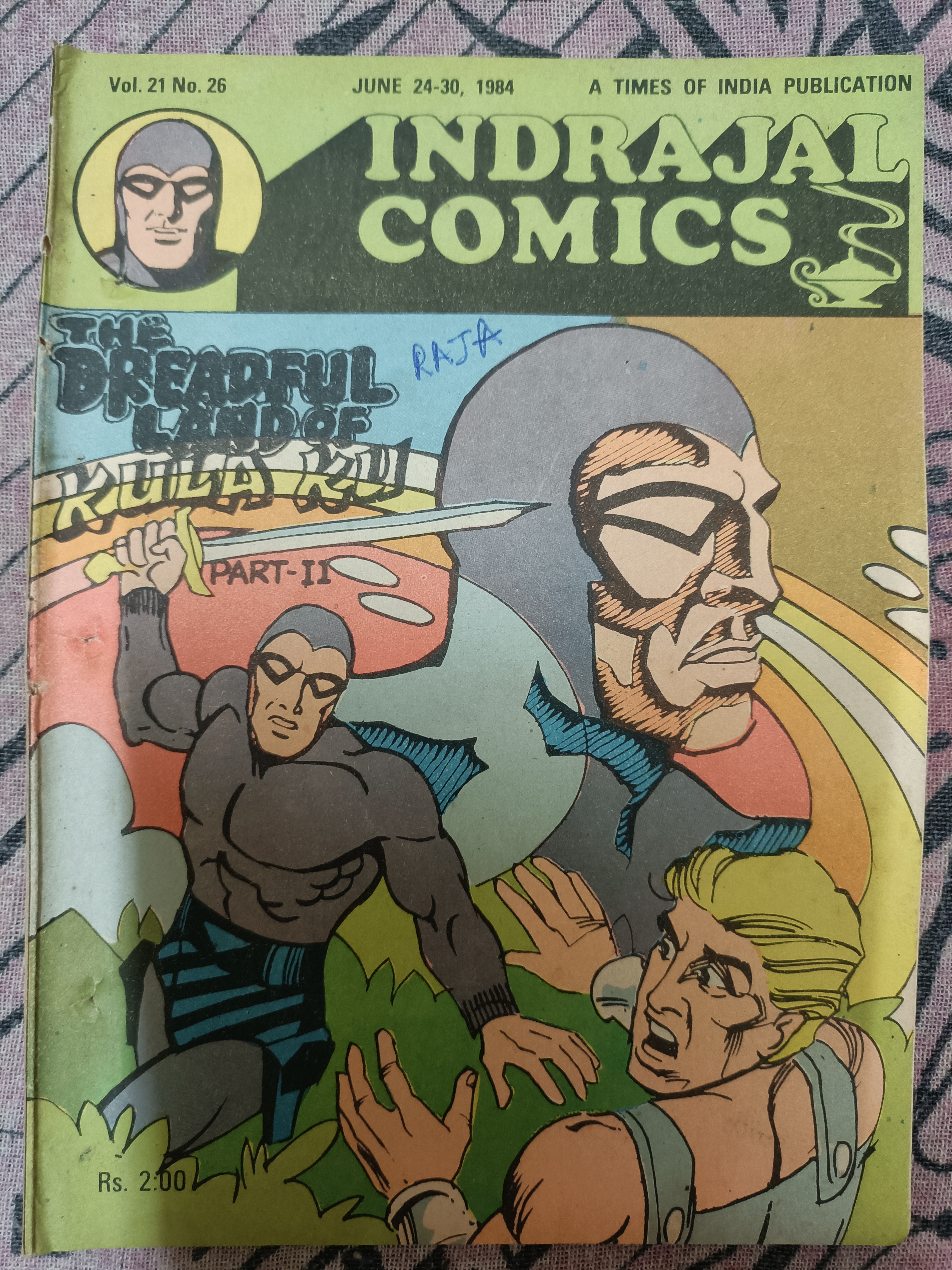 Indrajal Comics Vol. 21 No. 26 (June 24-30, 1984)