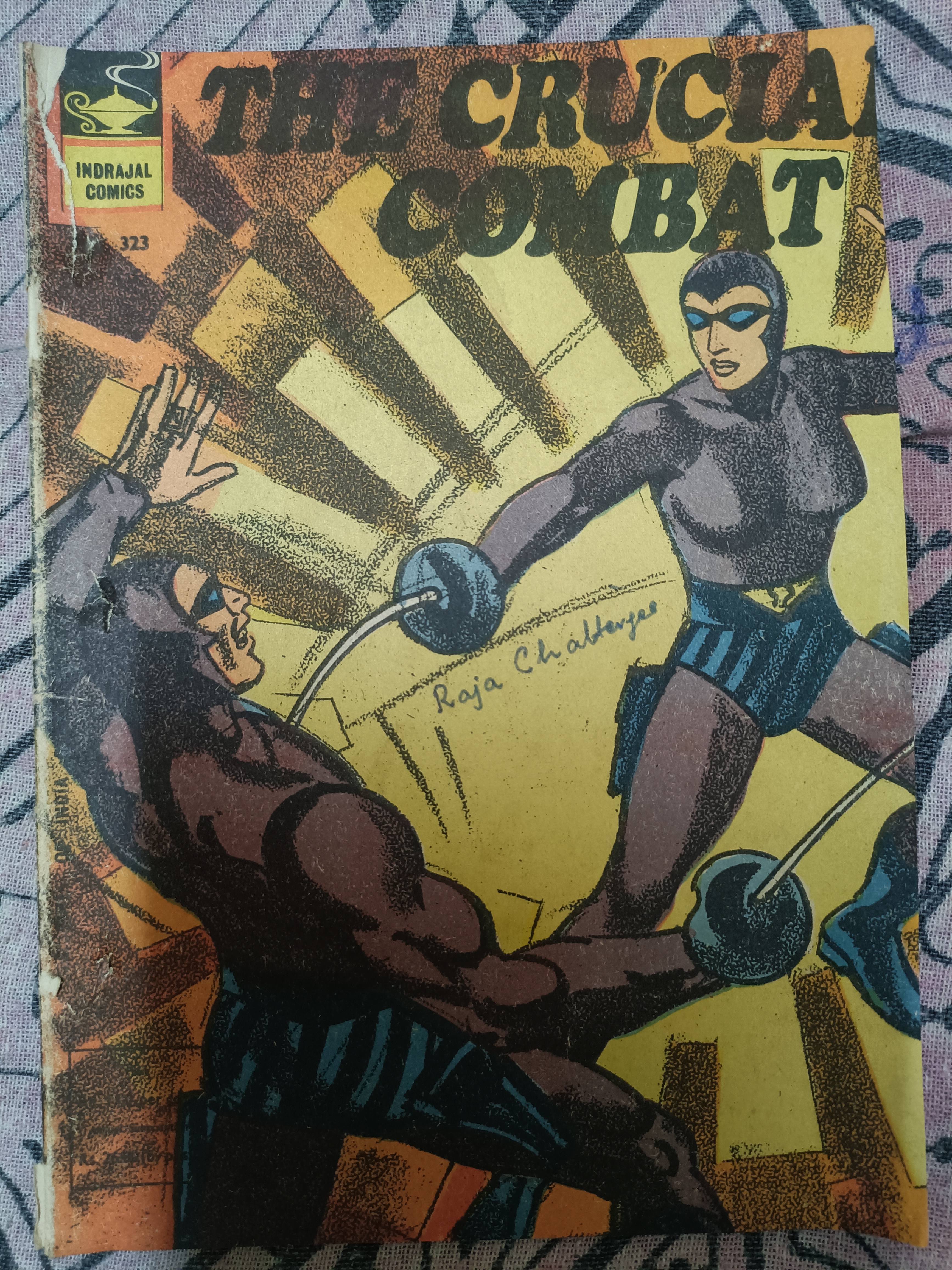 The Crucial Combat Comic Book