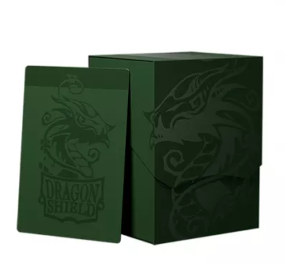 Caja de mazo Forest Green Verde Dragon Shield