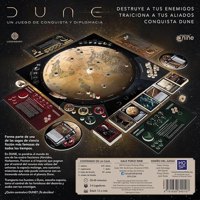 Dune: Un Juego de Conquista y Diplomacia