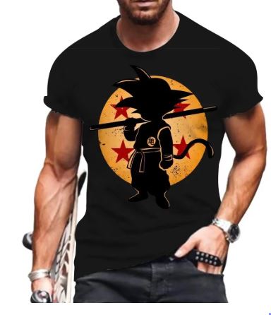 Camiseta de personaje animado