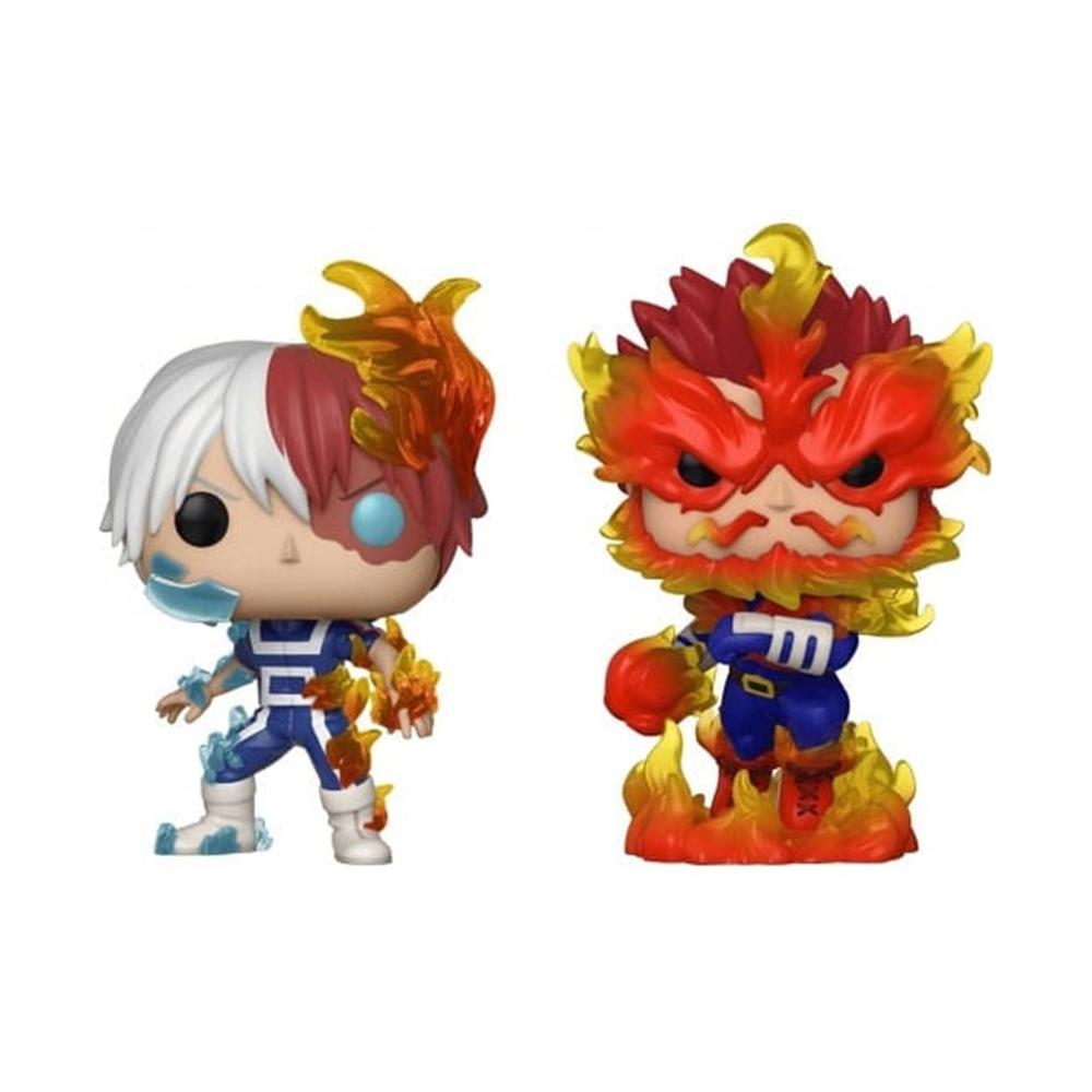 PACK 2 FUNKOS FUNKO POP MY HERO ACADEMIA ENDEAVOR & TODOROKI 