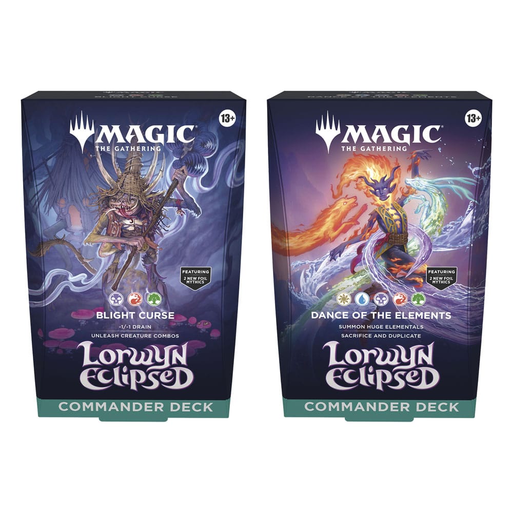 Magic The Gathering: Mazos Commander Lorwyn Eclipsed