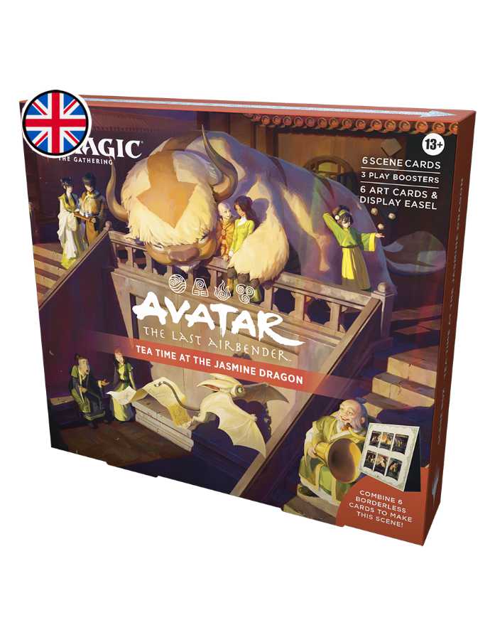 TEA TIME AT THE JASMINE DRAGON – SCENE BOX – AVATAR: THE LAST AIRBENDER – INGLÉS