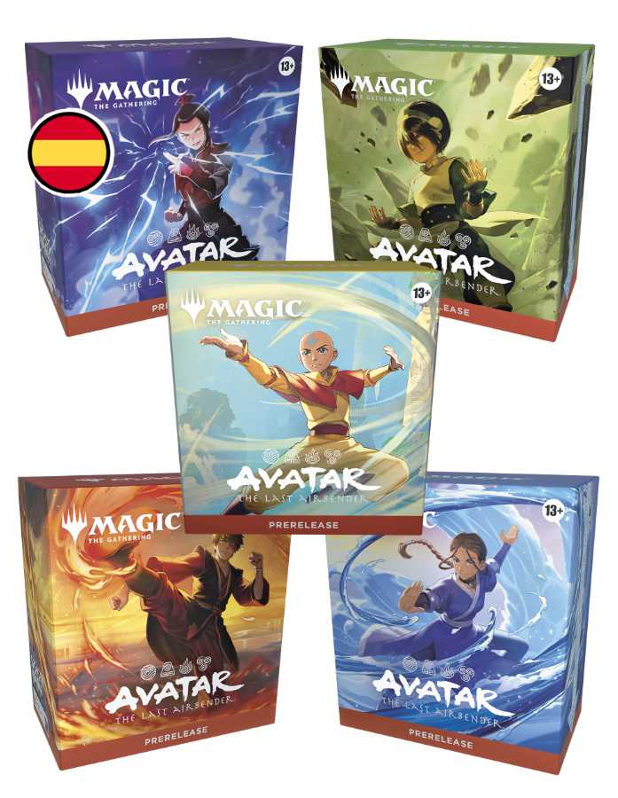 PACK PRESENTACIÓN EN CASA (5) – AVATAR: THE LAST AIRBENDER – ESPAÑOL