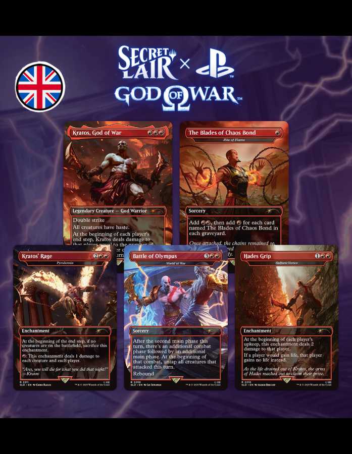 Secret Lair x God of War