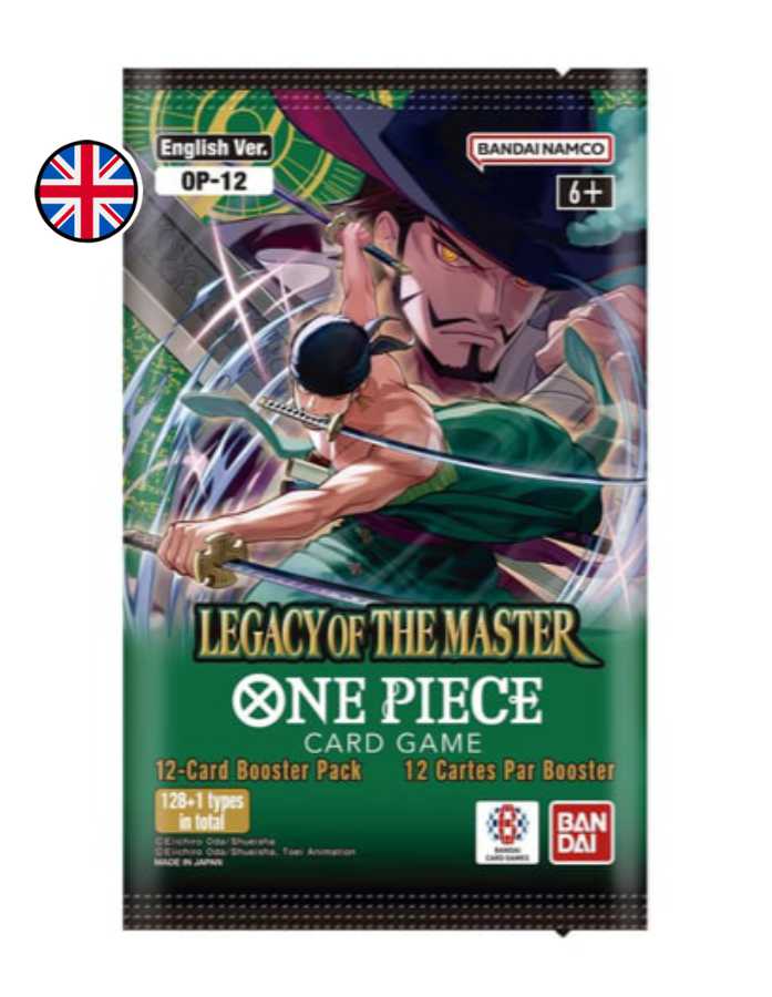 SOBRE LEGACY OF THE MASTER – ONE PIECE CARD GAME – OP 12