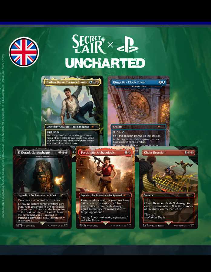 Secret Lair x Uncharted