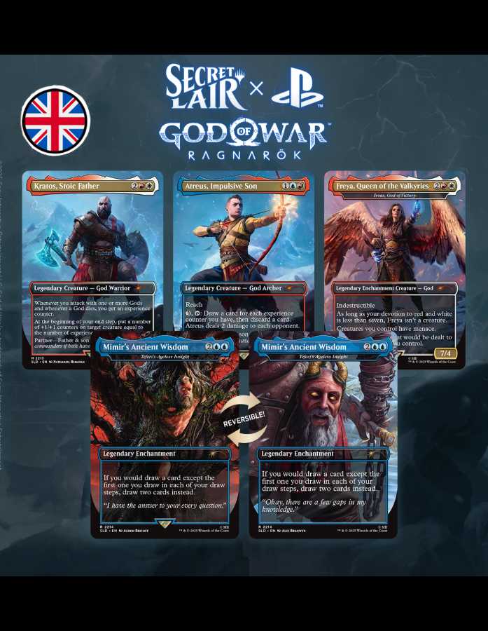 Magic: The Gathering Secret Lair x God of War