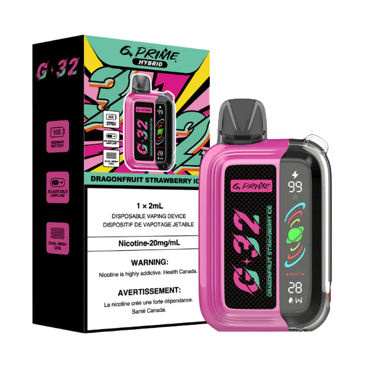 ABT Dragonfruit Strawberry Ice Disposable Vaping Device