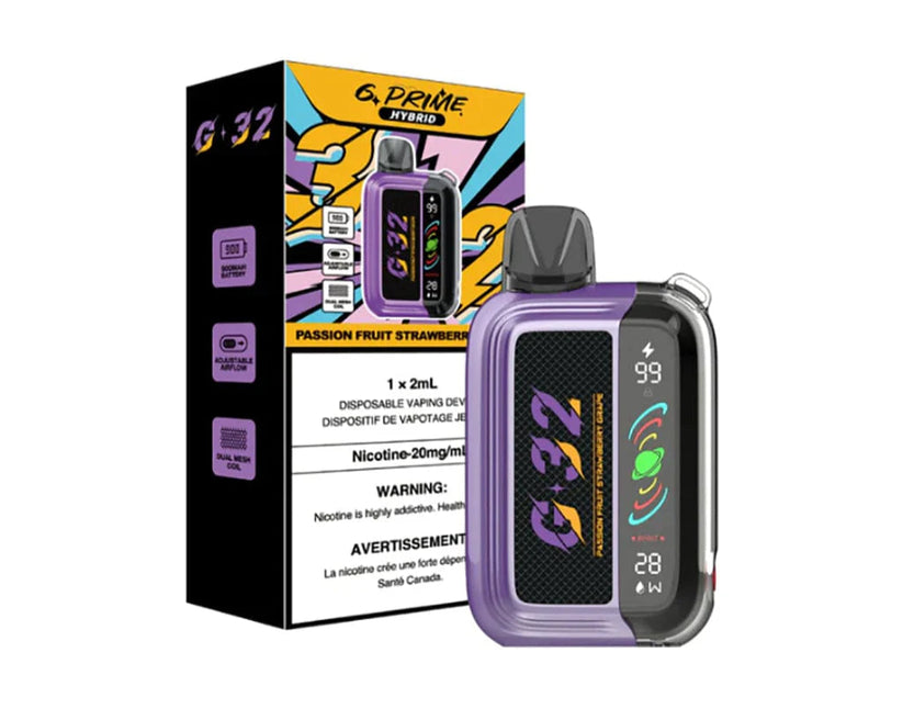 ABT Hybrid Passion Fruit Strawberry(G. Prime) Hybrid Disposable Vaping Device