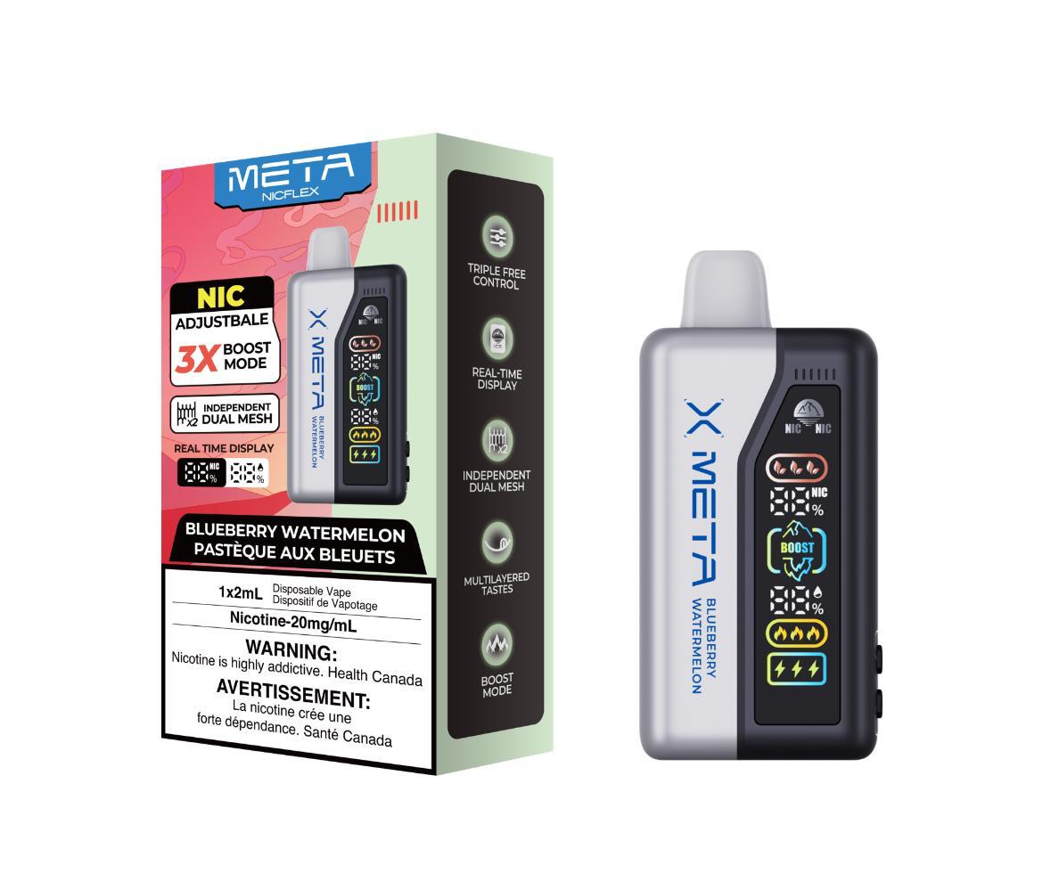 META Nicflex Blueberry Watermelon