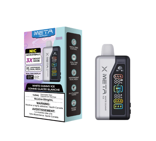 Meta Nicflex White Gummy Ice