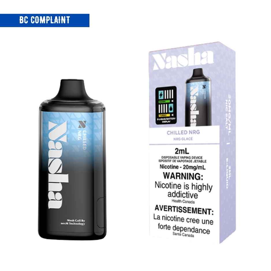 Nasha Chilled NRG Disposable Vape Device