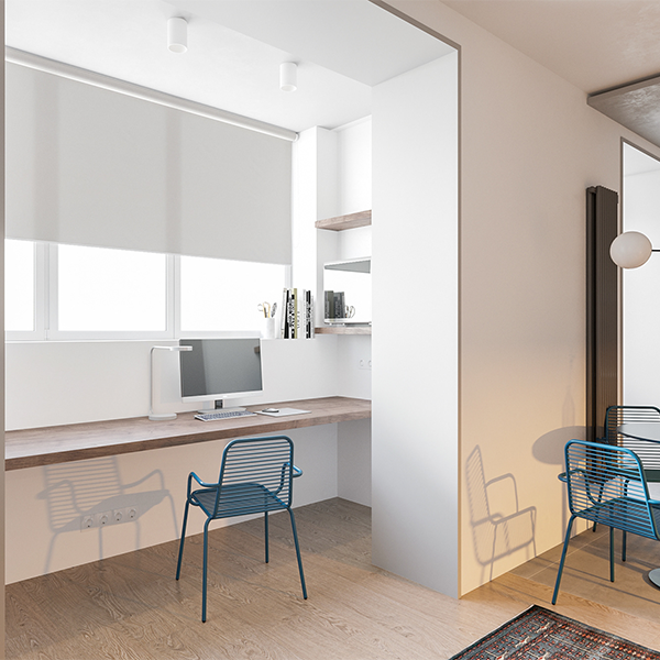 Diseño interior - Apartamento 2 dormitorio y estudio 