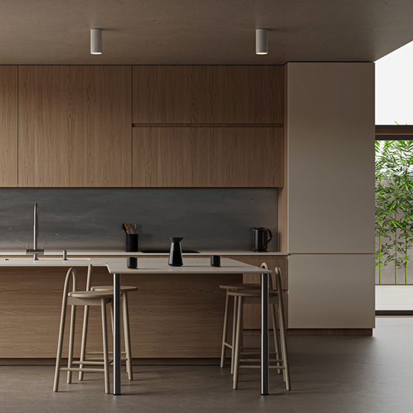 Diseño interior - Cocina en isla