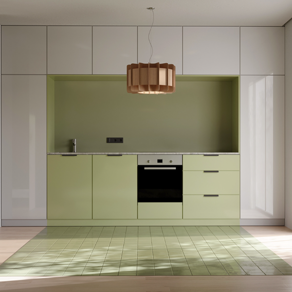 Diseño interior - Cocina lineal o peninsula