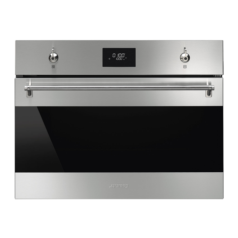 Horno combinado a microondas 60cm - SO4301M0XK - Smeg