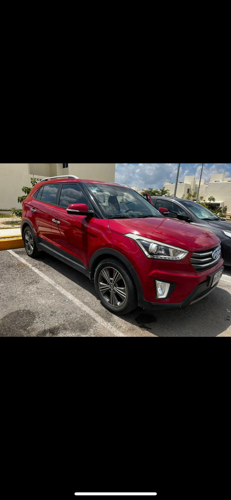 Red SUV