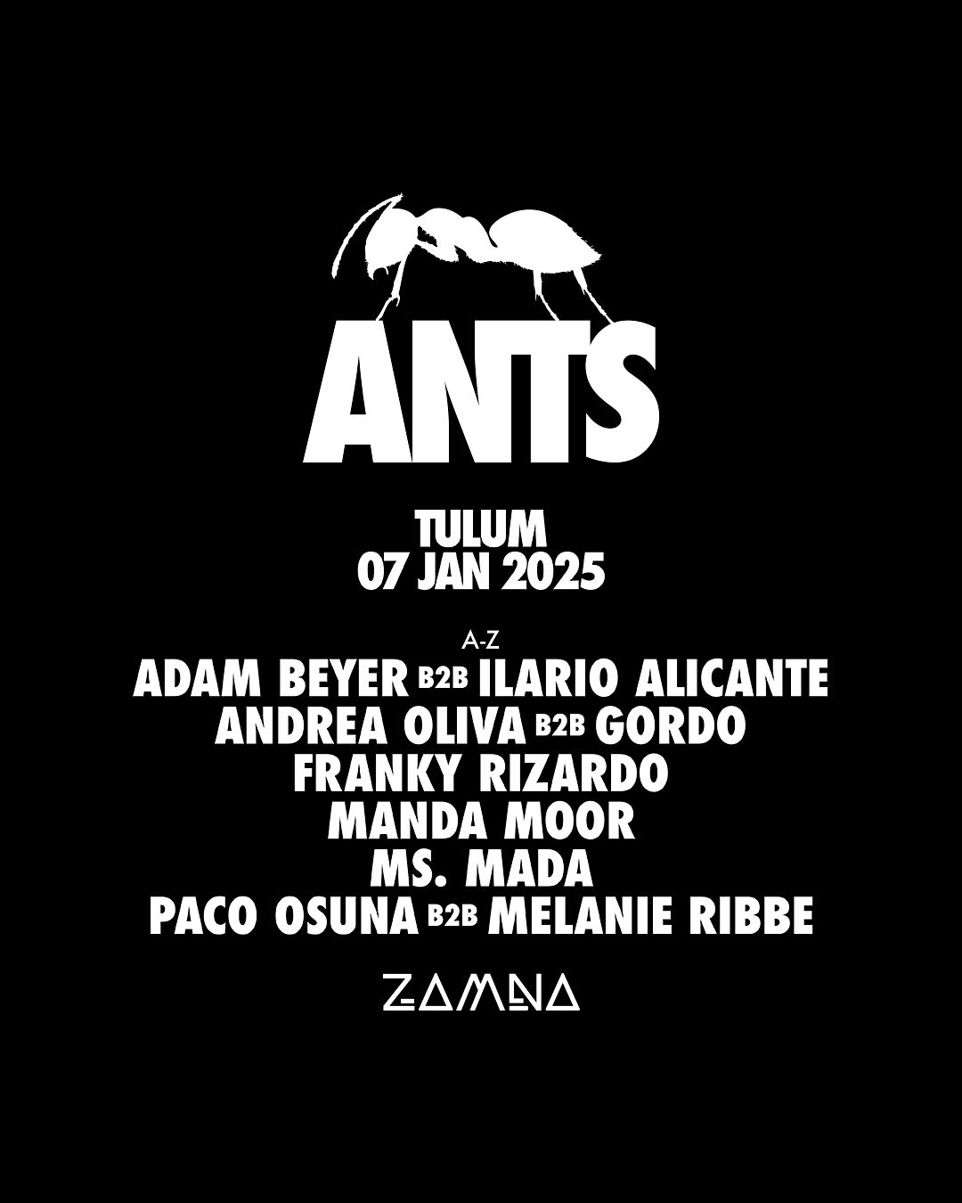 ANTS Event Poster