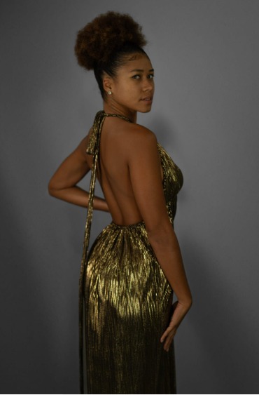 Elegant Gold Fashion Tulu