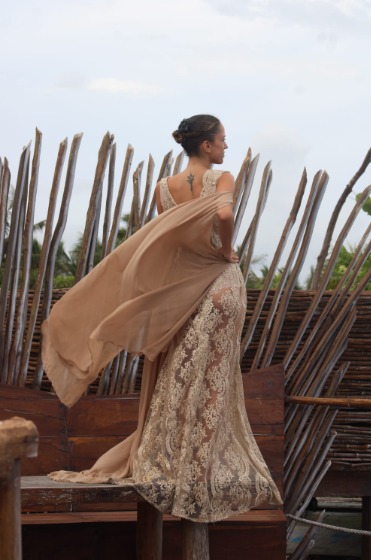 Tulum Bride Dressed