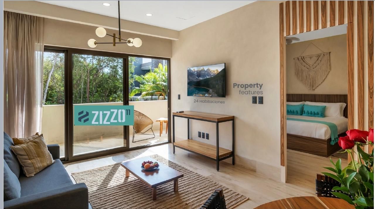 🏡 Amazing 2 BDR Apartment in Aldea Zama 18000MXN!