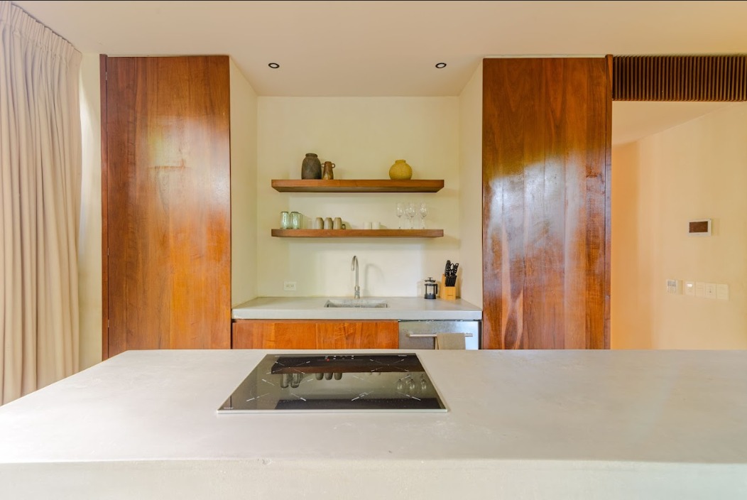 Furnished Ground Floor Apartment with Private Pool ✨🏡 Aldea Zama Premium