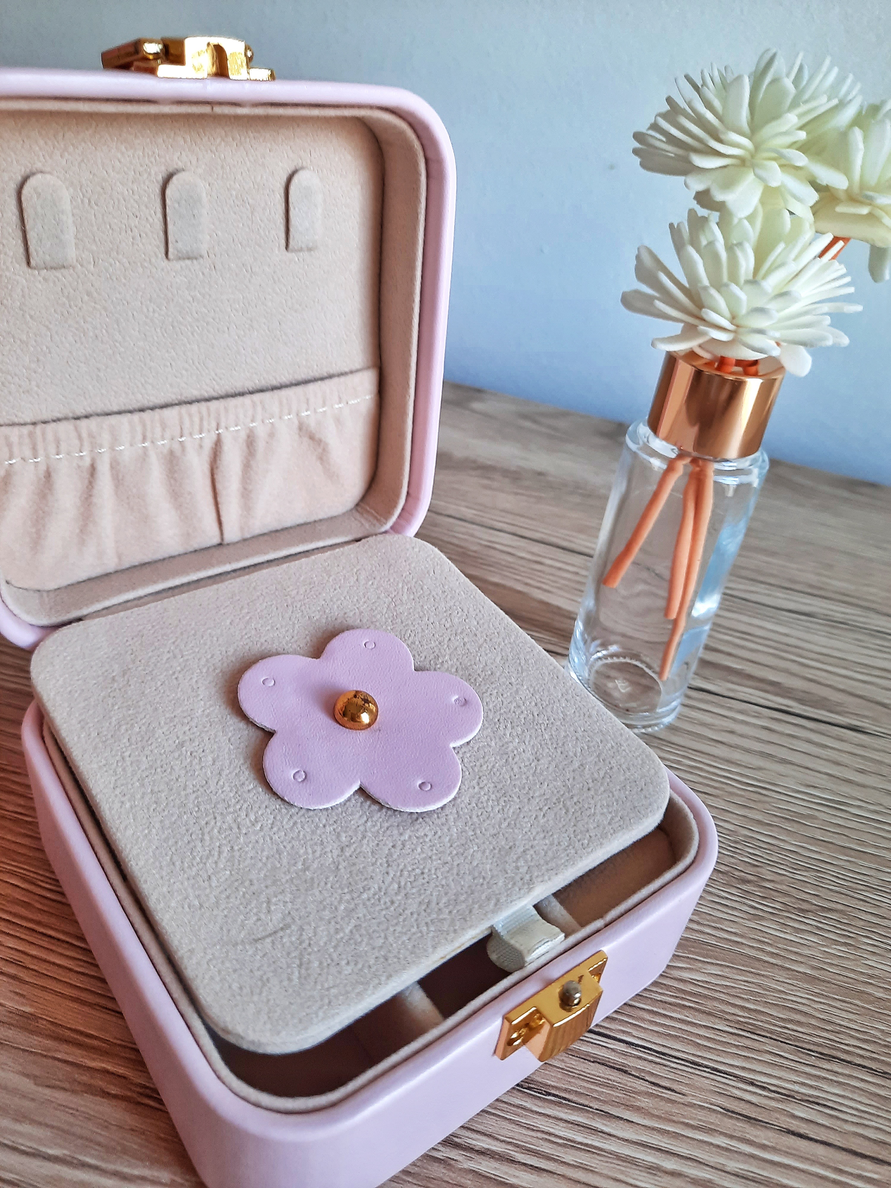 Boîte à Bijoux avec Miroir 