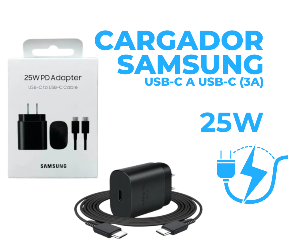 Cargador Samsung 25W