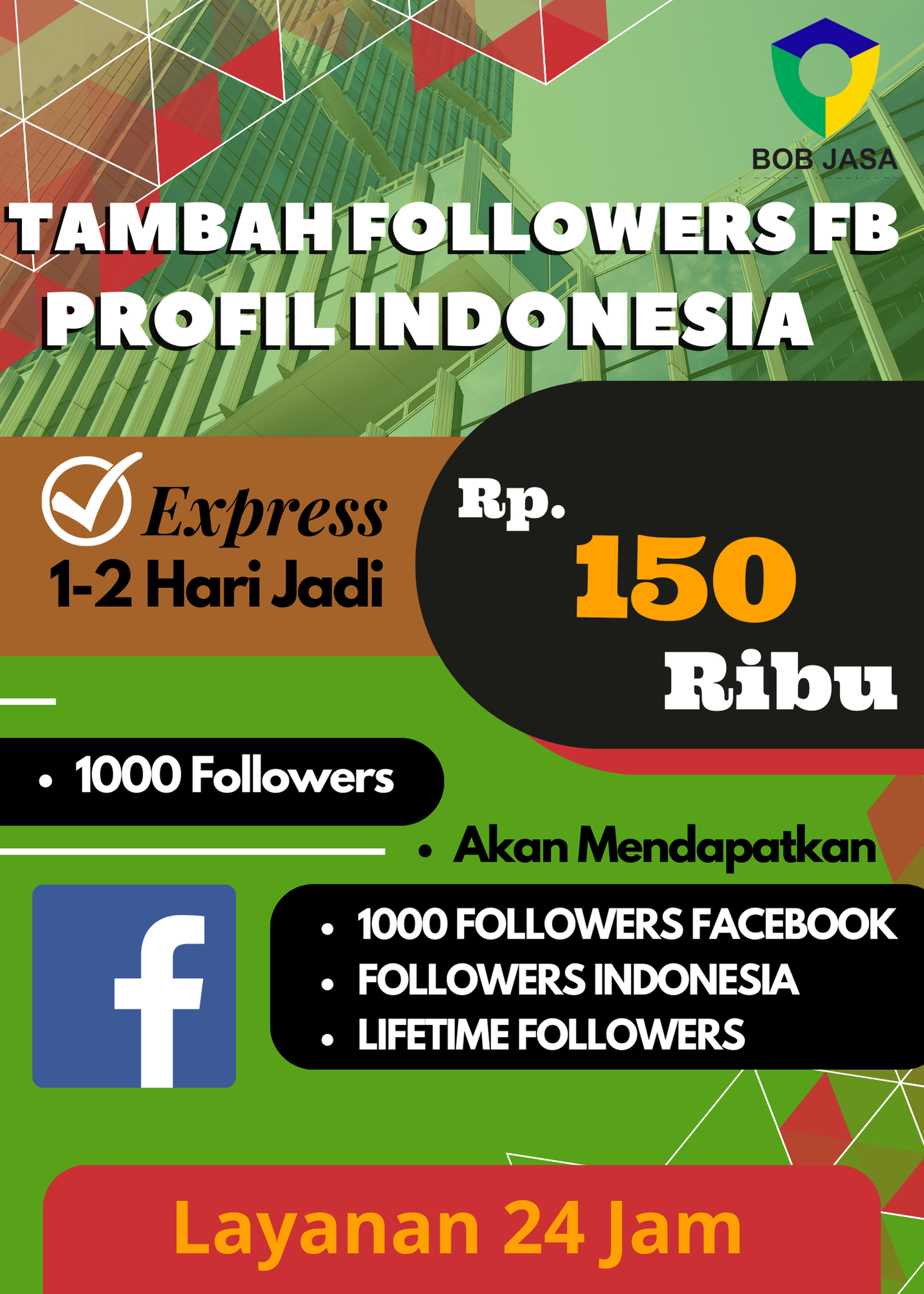 Buzzerin Pro By Bob Jasa Tambah Followers Subscriber Facebook FB Instagram IG Tiktok Threads X Twitter Youtube YT Murah Terdekat di Kota Kabupaten