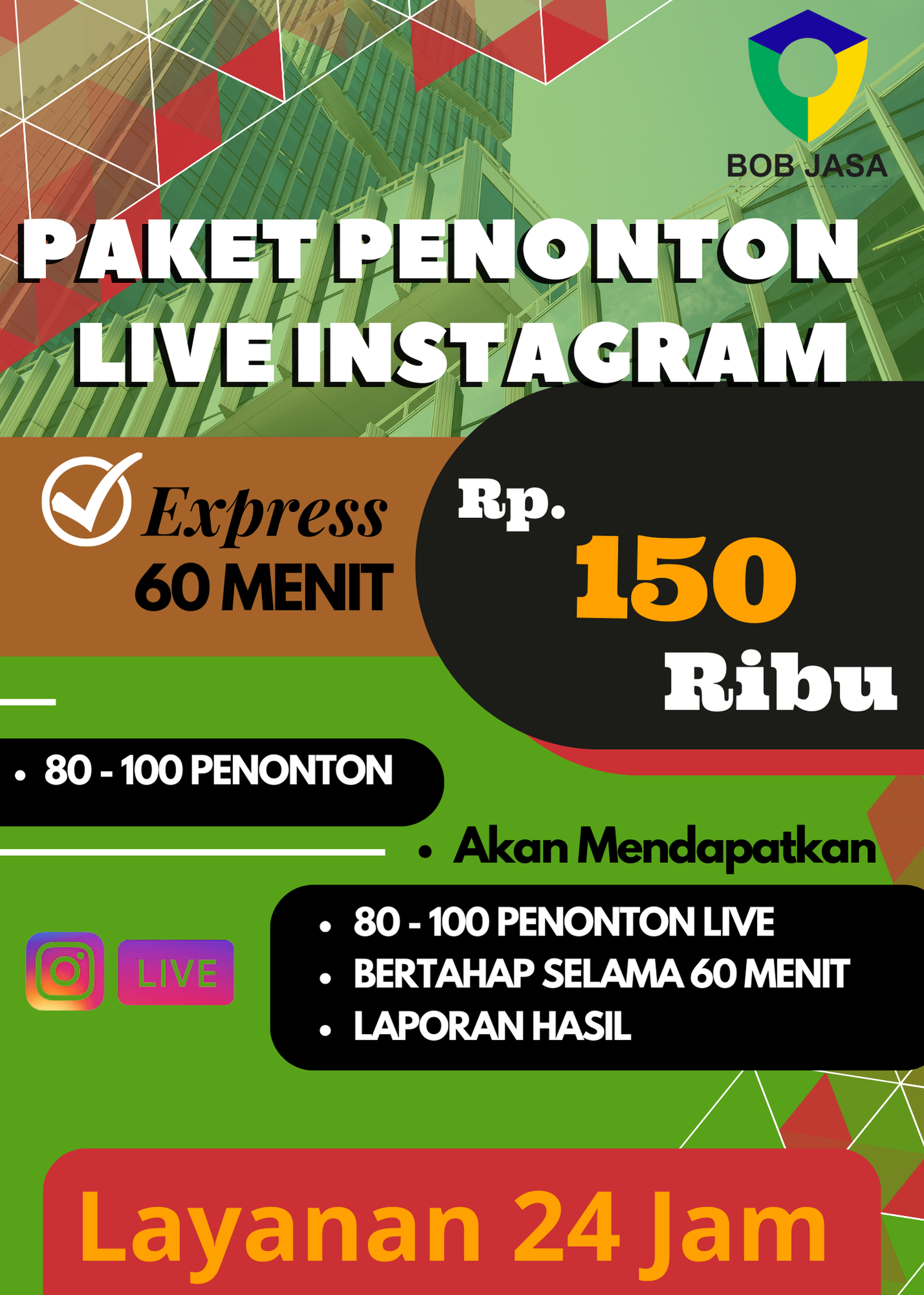 Buzzerin Pro By Bob Jasa Buzzer Penonton Live Shopee Live Instagram Live TikTok Murah Terdekat di Kota Kabupaten