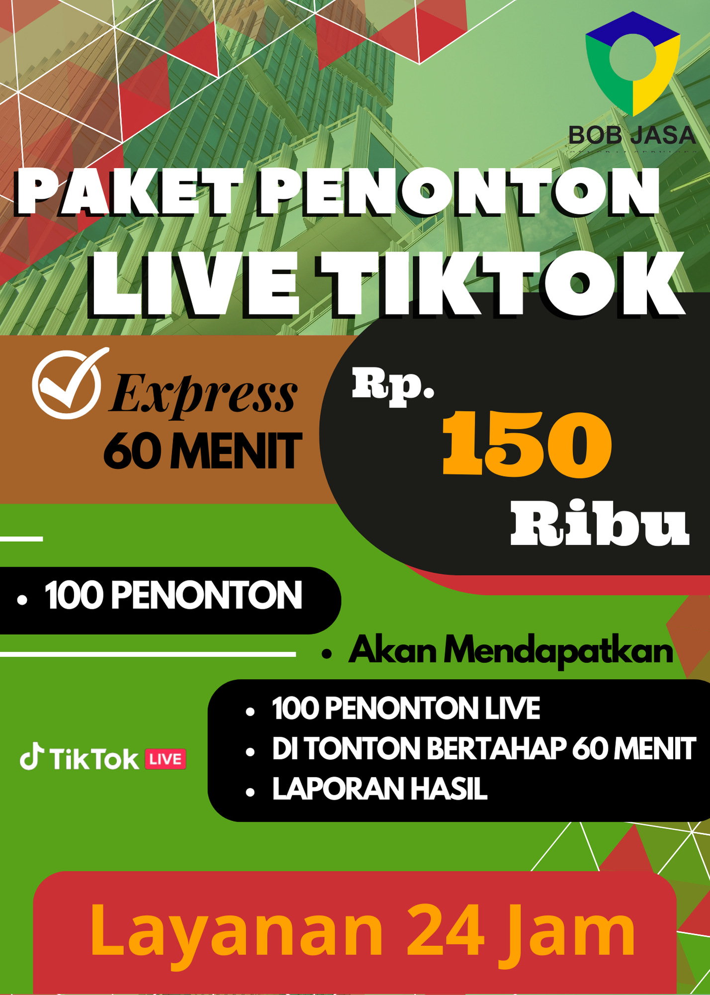 Buzzerin Pro By Bob Jasa Buzzer Penonton Live Shopee Live Instagram Live TikTok Murah Terdekat di Kota Kabupaten