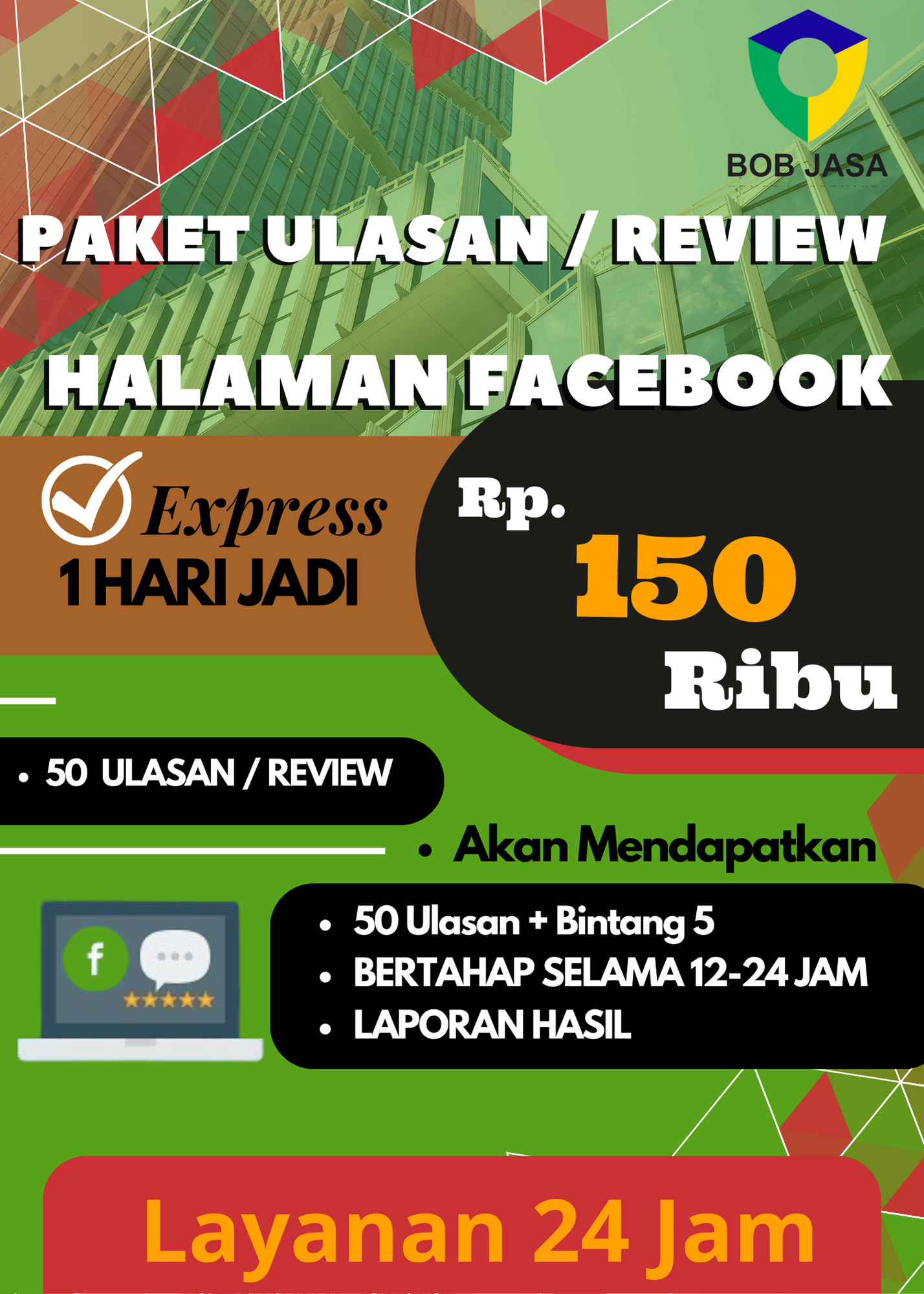 Buzzerin Pro By Bob Jasa Bikin Pembuatan Ulasan Review Gmaps Google Maps Halaman Facebook Page Murah Terdekat di Kota Kabupaten