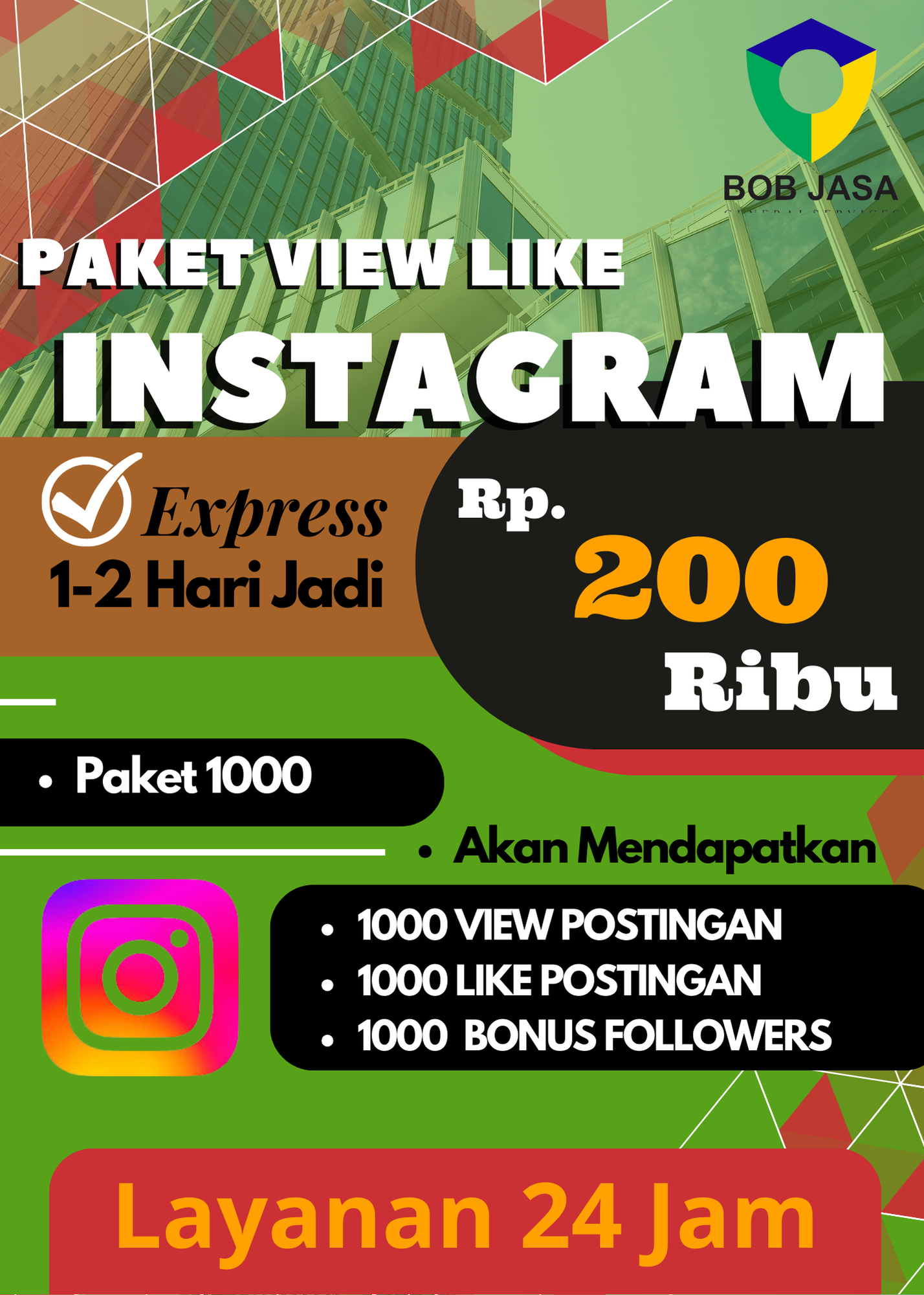 Buzzerin Pro By Bob Jasa Buzzer Fyp View Like Share Konten Post Video Reels Instagram IG Facebook FB TikTok Youtube di Kota Kabupaten di Indonesia
