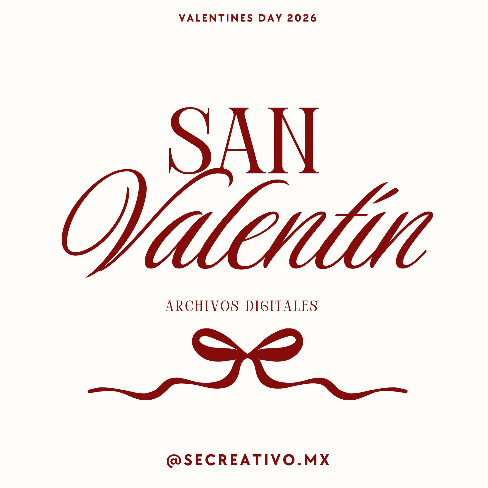 Colección digital San Valentín 2026