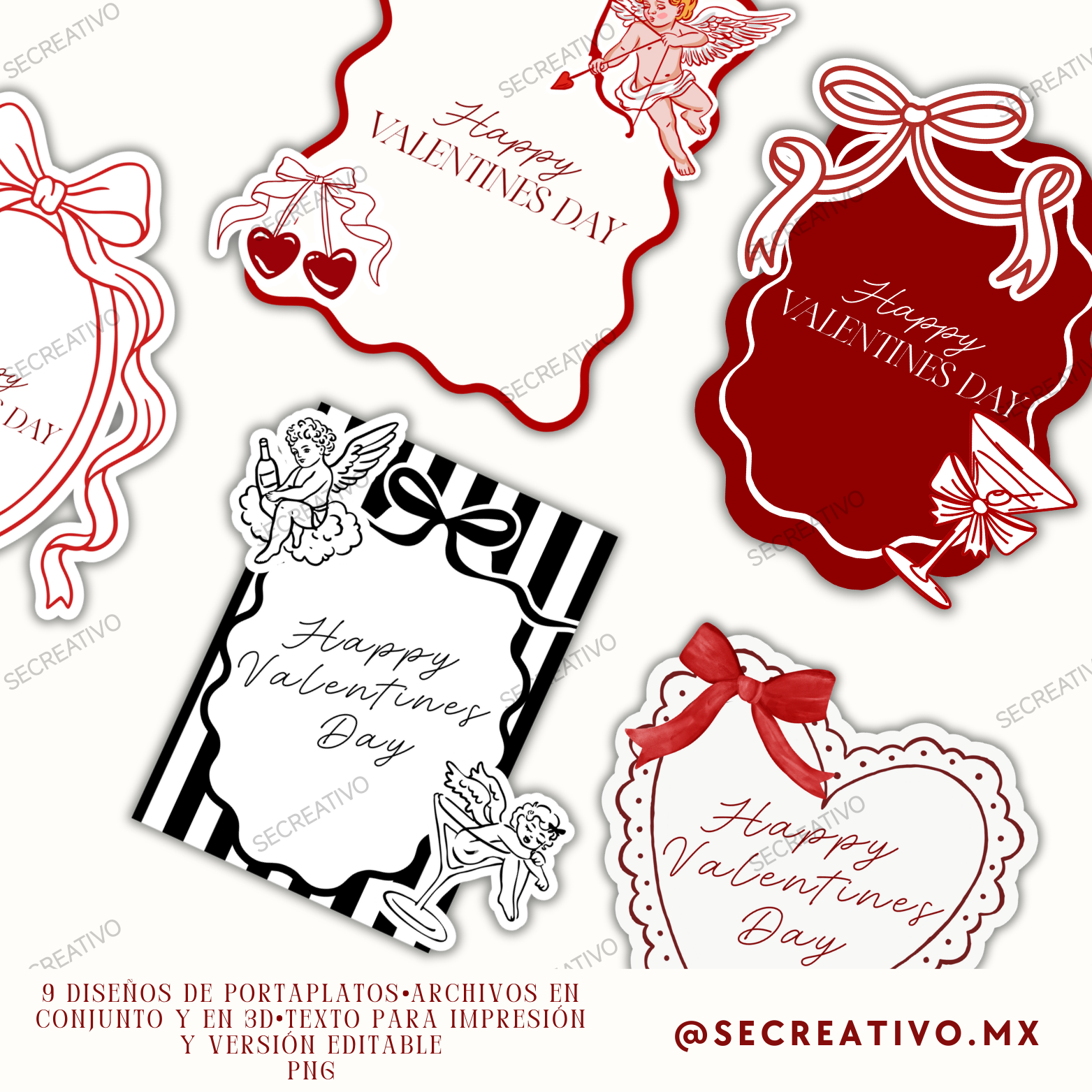 Colección digital San Valentín 2026