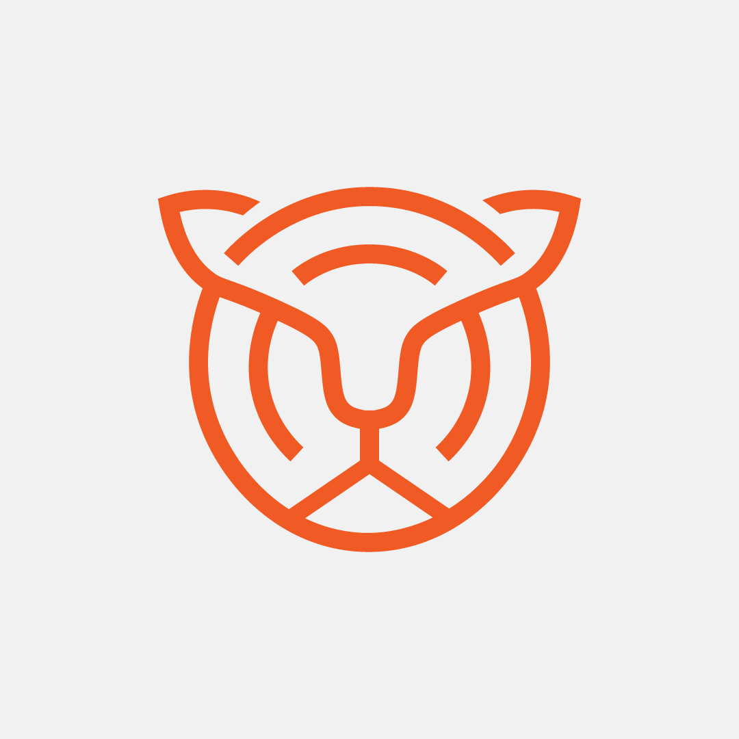 Minimalist Line Tiger Logo Design